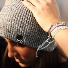 Heather Grey Pura Vida Beanie