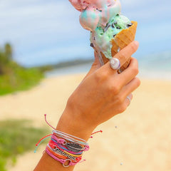 Silver Pura Vida Strawberry
