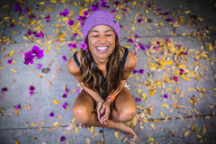 Heather Magenta Pura Vida Beanie