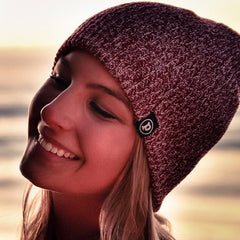 Heather Red Pura Vida Beanie