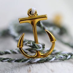 Gold Anchor Green