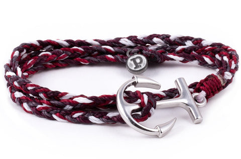 Silver Anchor Red