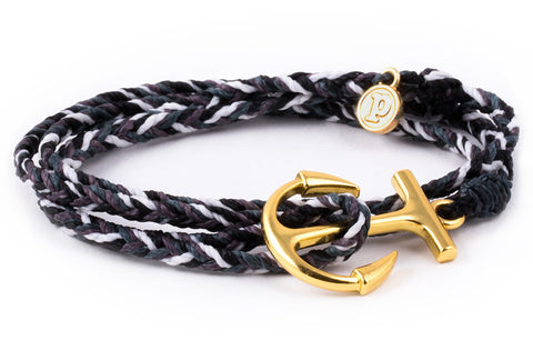 Gold Anchor Grey