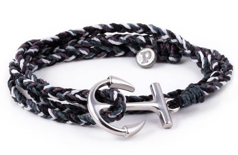 Silver Anchor Grey