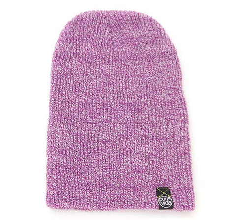 Heather Magenta Pura Vida Beanie