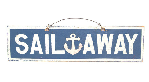 Sail Away (Blue-White)