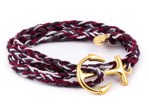 Gold Anchor Red
