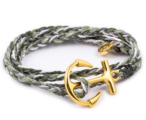 Gold Anchor Green