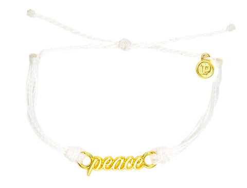 Gold Peace White