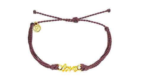 Gold Love Burgundy