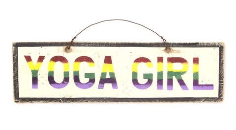 Yoga Girl (White-Black-Rainbow)
