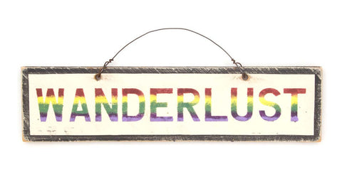 Wanderlust (White-Black-Rainbow)
