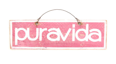 Pura Vida (White-Pink)