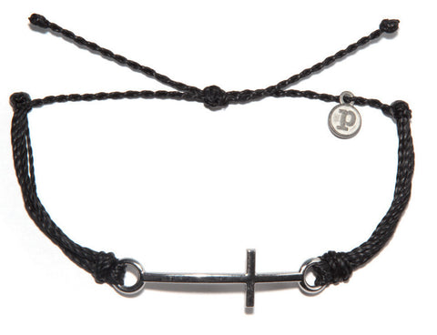 Silver Cross Black