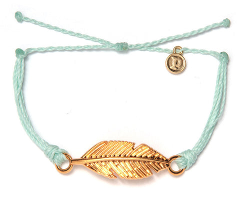 Gold Feather Seafoam