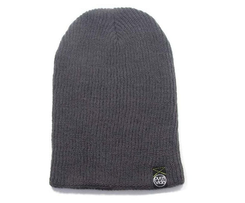 Grey Pura Vida Beanie