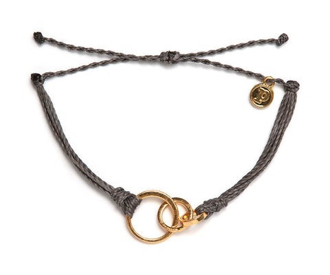 Gold 3 Circle Dark Grey