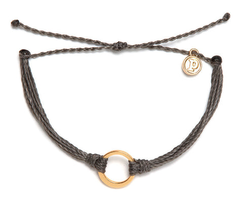 Gold Circle Dark Grey