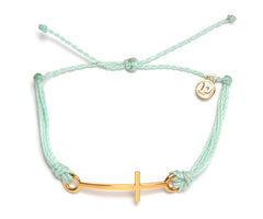 Gold Cross Seafoam