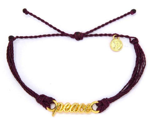 Gold Peace Burgundy