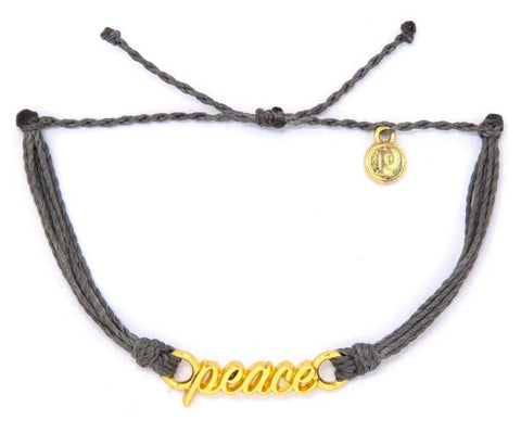 Gold Peace Dark Grey