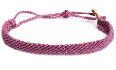 Flat Braided Fuchsia