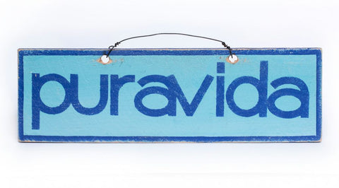 Pura Vida (Aqua-Marine Blue)
