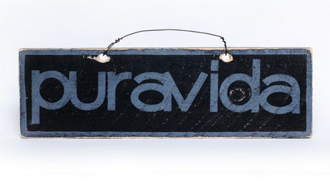 Pura Vida (Black-Dark Grey)