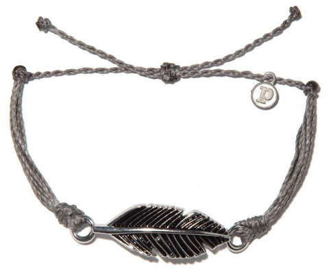 Silver Feather Dark Grey