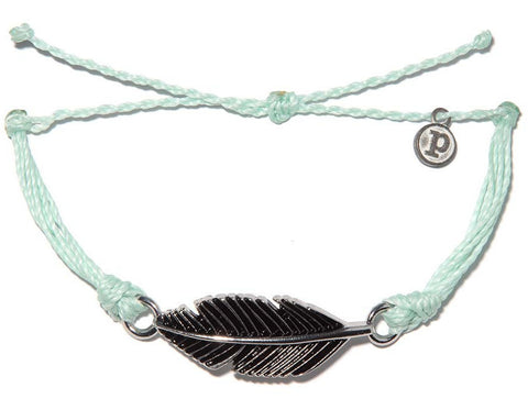 Silver Feather Seafoam