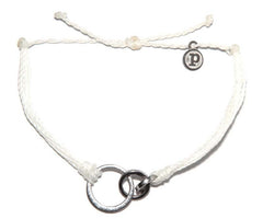 Silver 3 Circle White