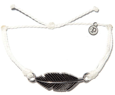 Silver Feather White