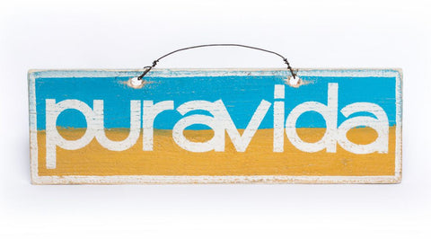 Pura Vida (White-Pacific Blue-Gold)